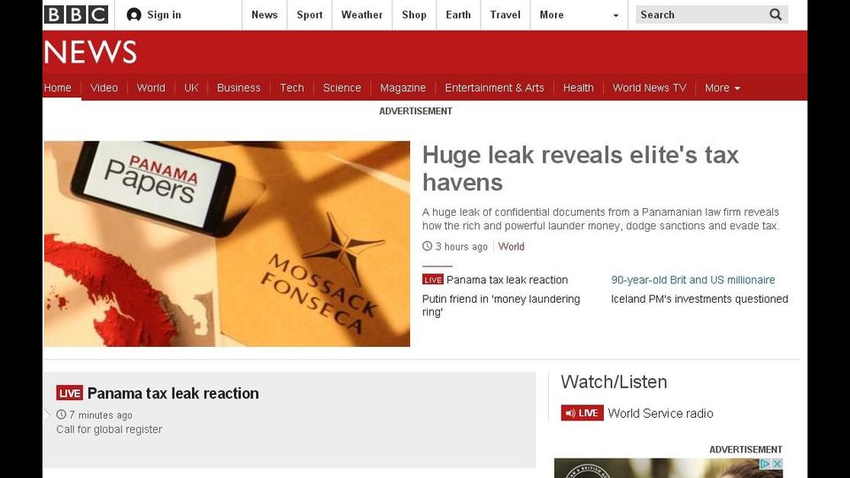 Panama Papers: miliardi nei paradisi fiscali, l'nchiesta che fa tremare vip e potenti. Sotto accusa Putin, Cameron, Messi, Montezemolo e l'ex pilota Trulli&nbsp;