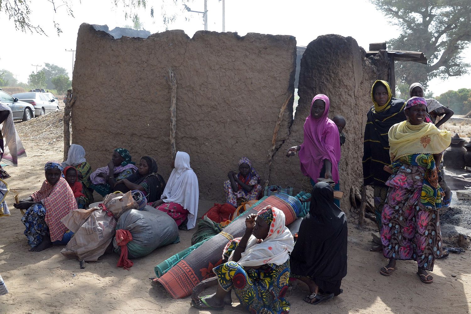 ostaggi donne Boko Haram (afp)&nbsp;