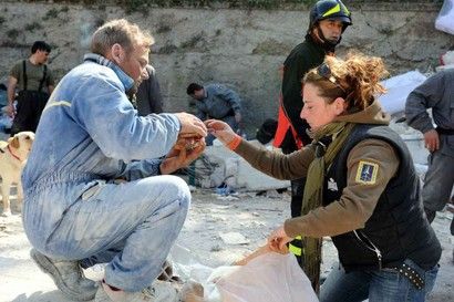&nbsp; Terremoto sisma Abruzzo L'Aquila 6 aprile 2009 - foto mediamanager