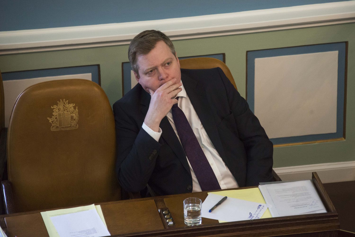 David Gunnlaugsson (Afp)