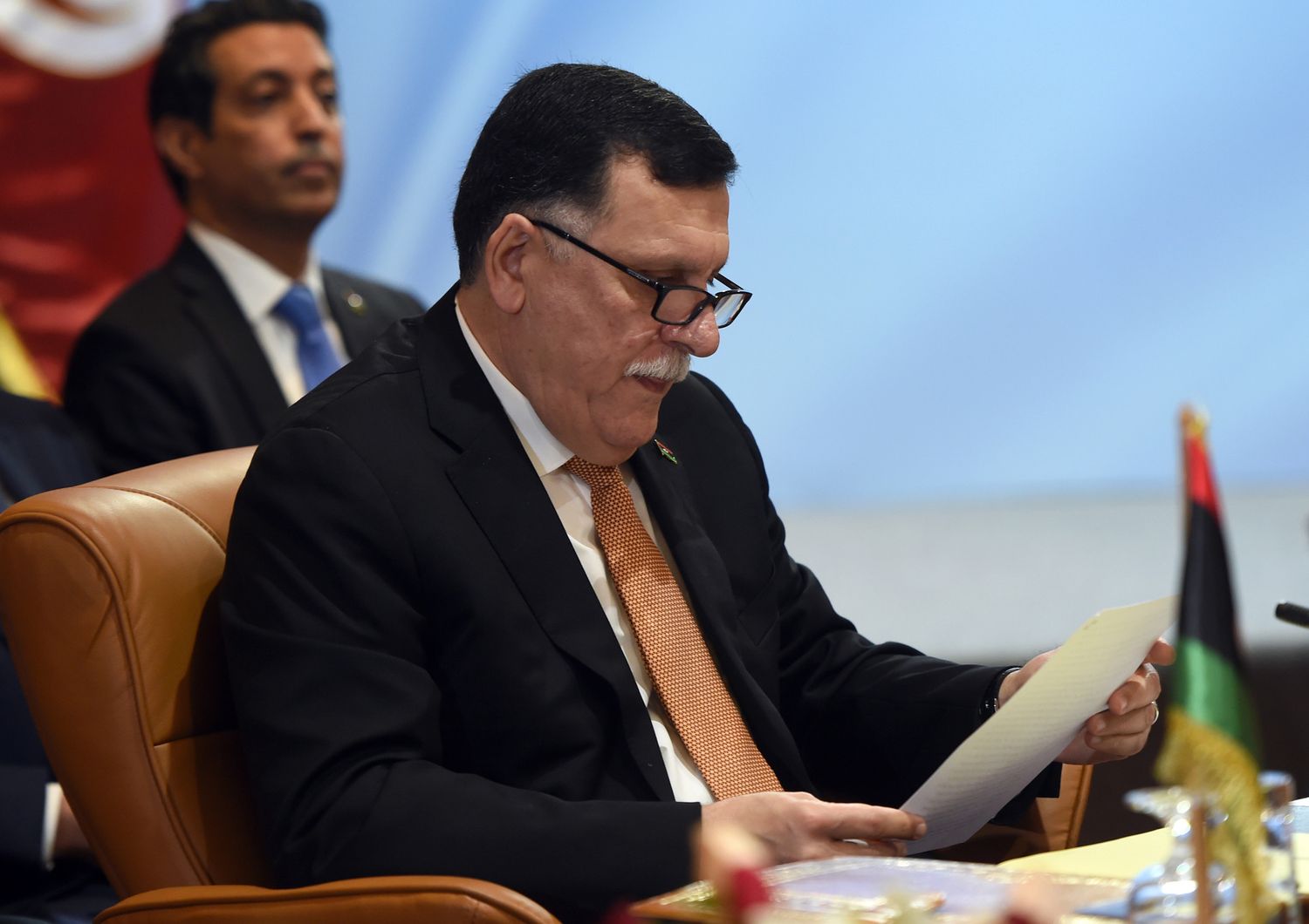 al-Serraj (Afp)