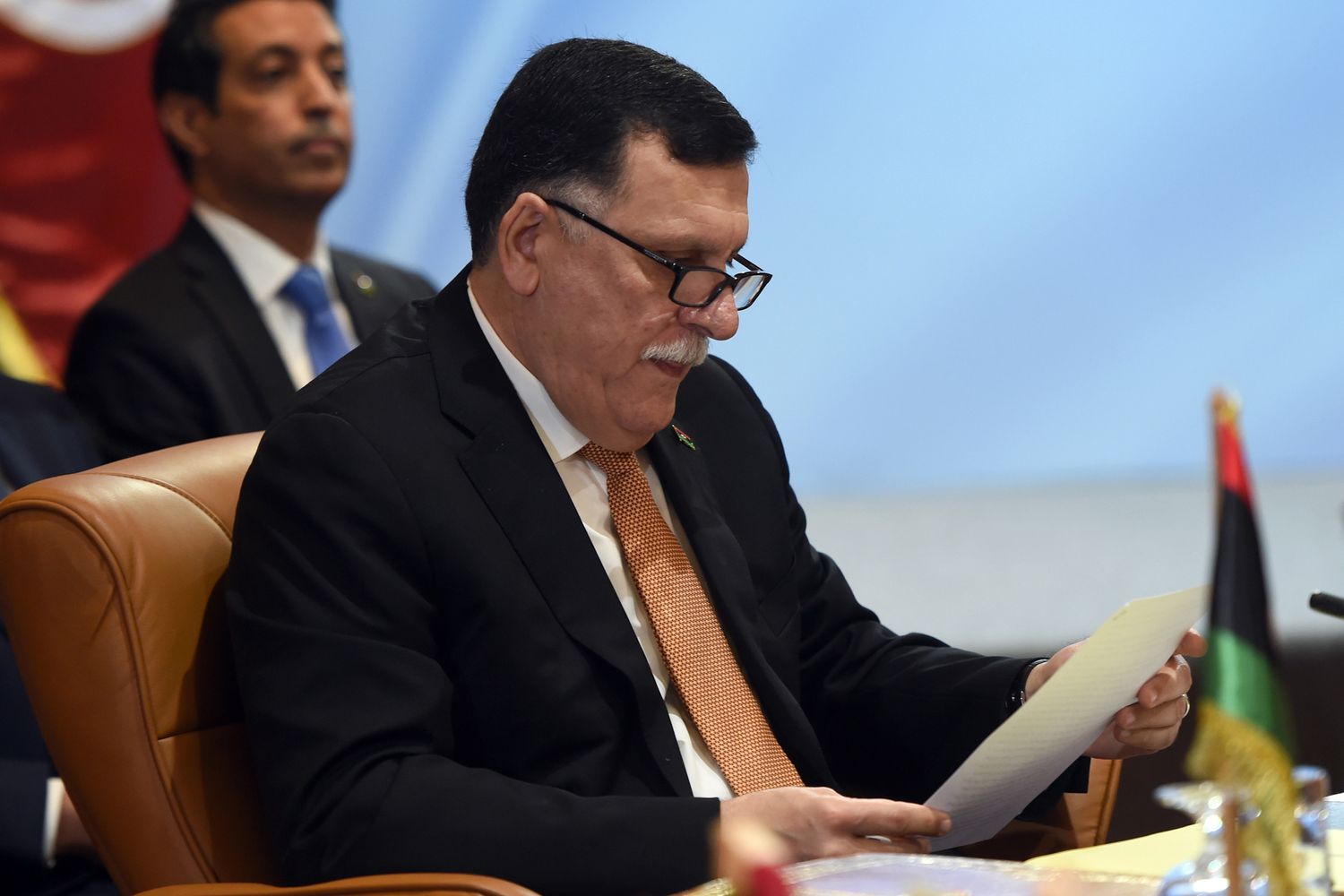 al-Serraj (Afp)