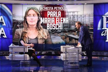 Maria Elena Boschi Bruno Vespa&nbsp;