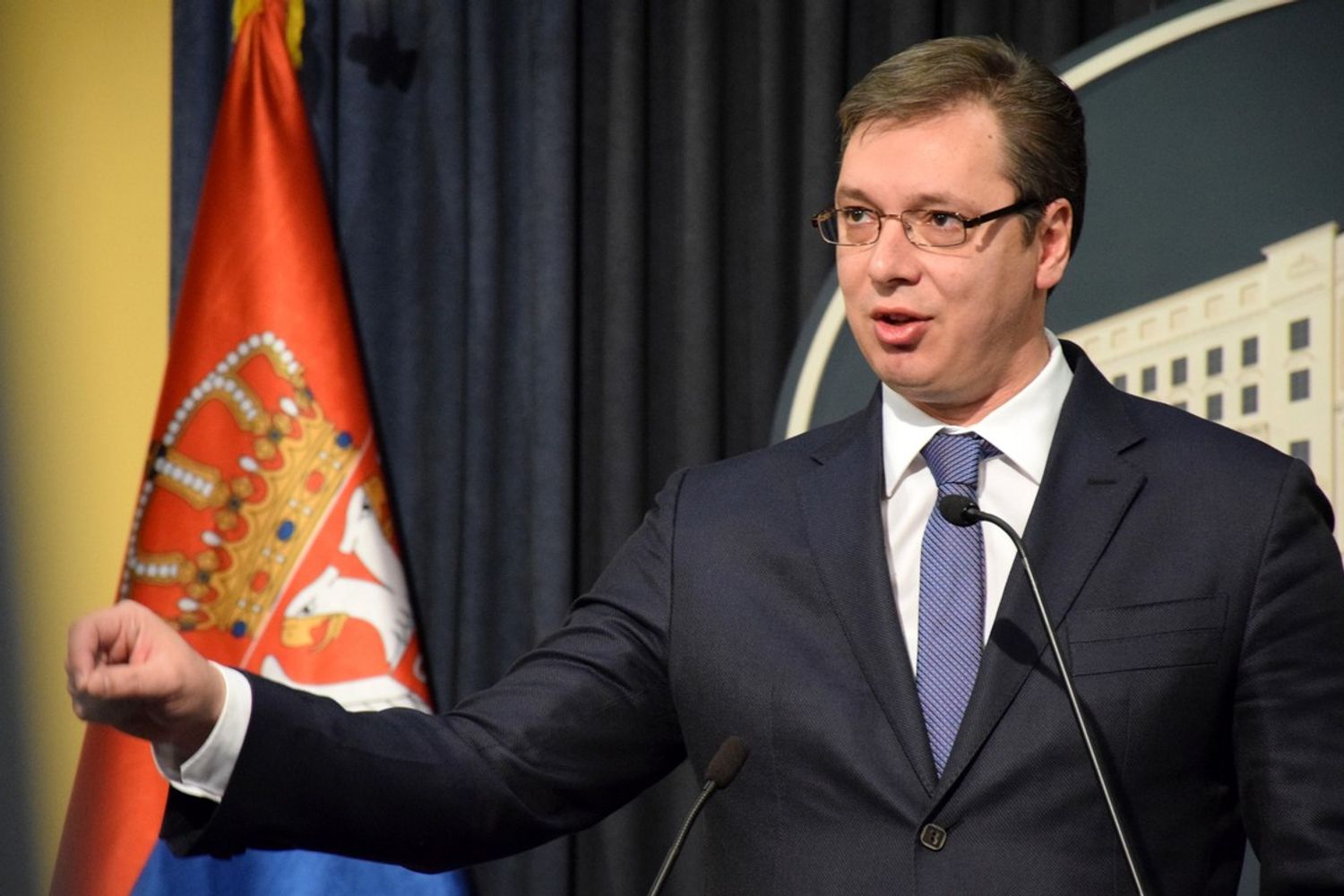 Aleksandr Vucic premier Serbo (afp)&nbsp;