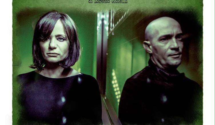 Veruska Rossi e Riccardo Scarafoni nella locandina di 'Matteo 19,14' del 2016