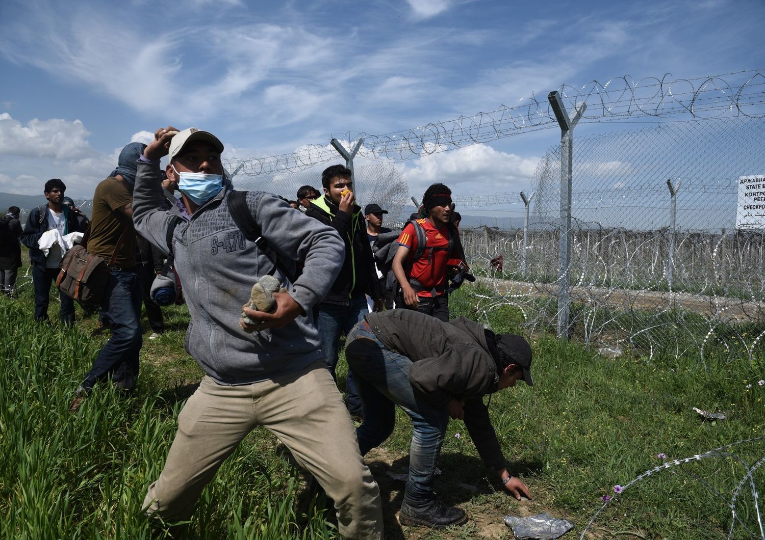 Msf, 260 migranti feriti da polizia a Idomeni