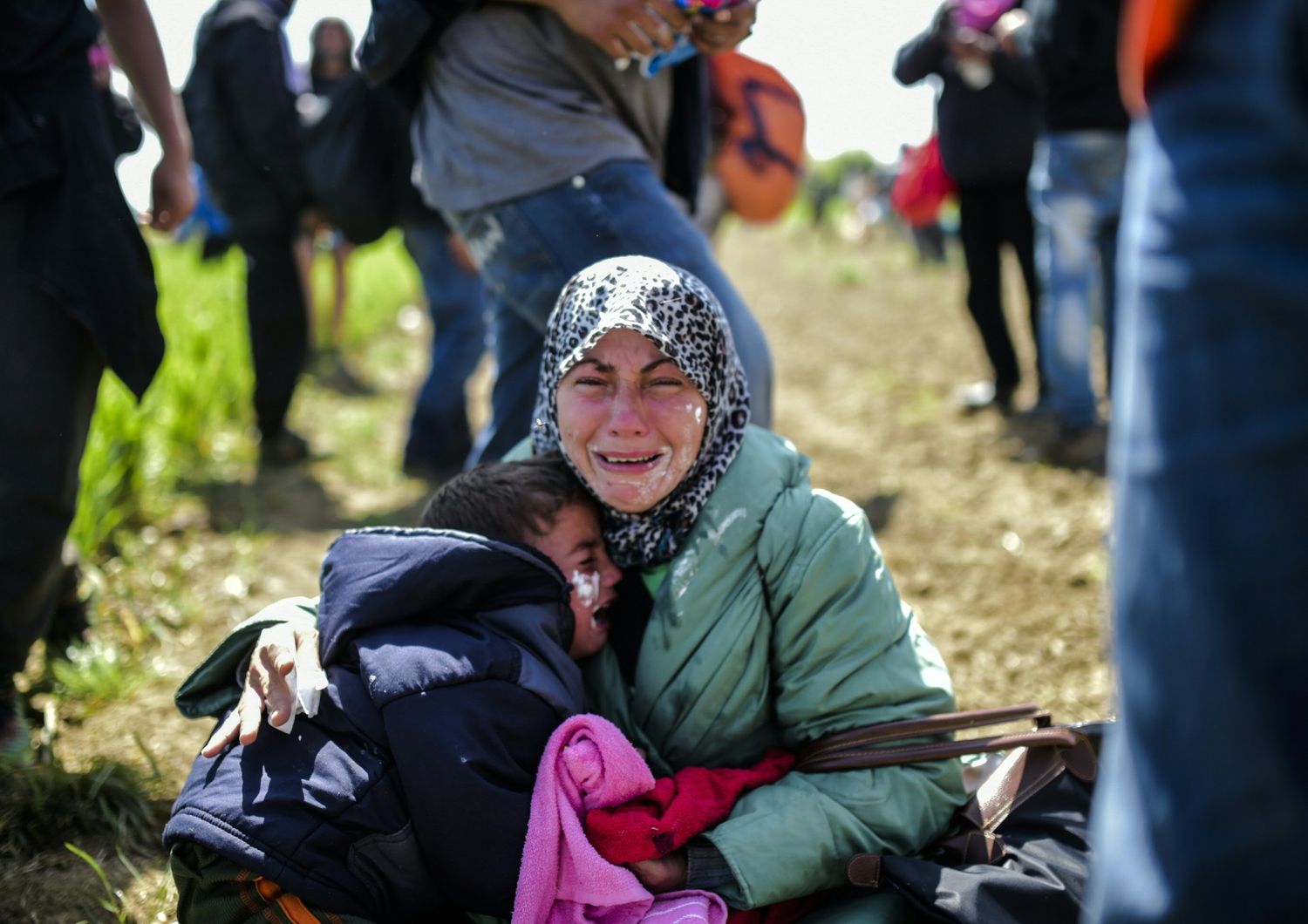 Migranti, alta tensione a Idomeni
