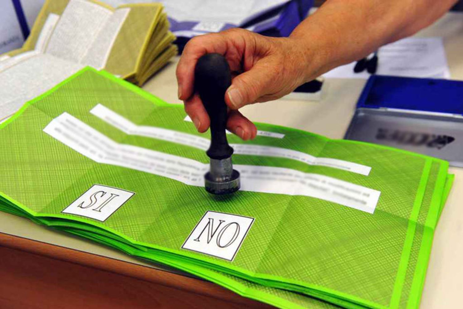 &nbsp;Scheda Referendum