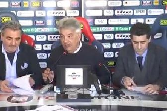 &nbsp;Conferenza stampa Crotone calcio (foto video da fb)