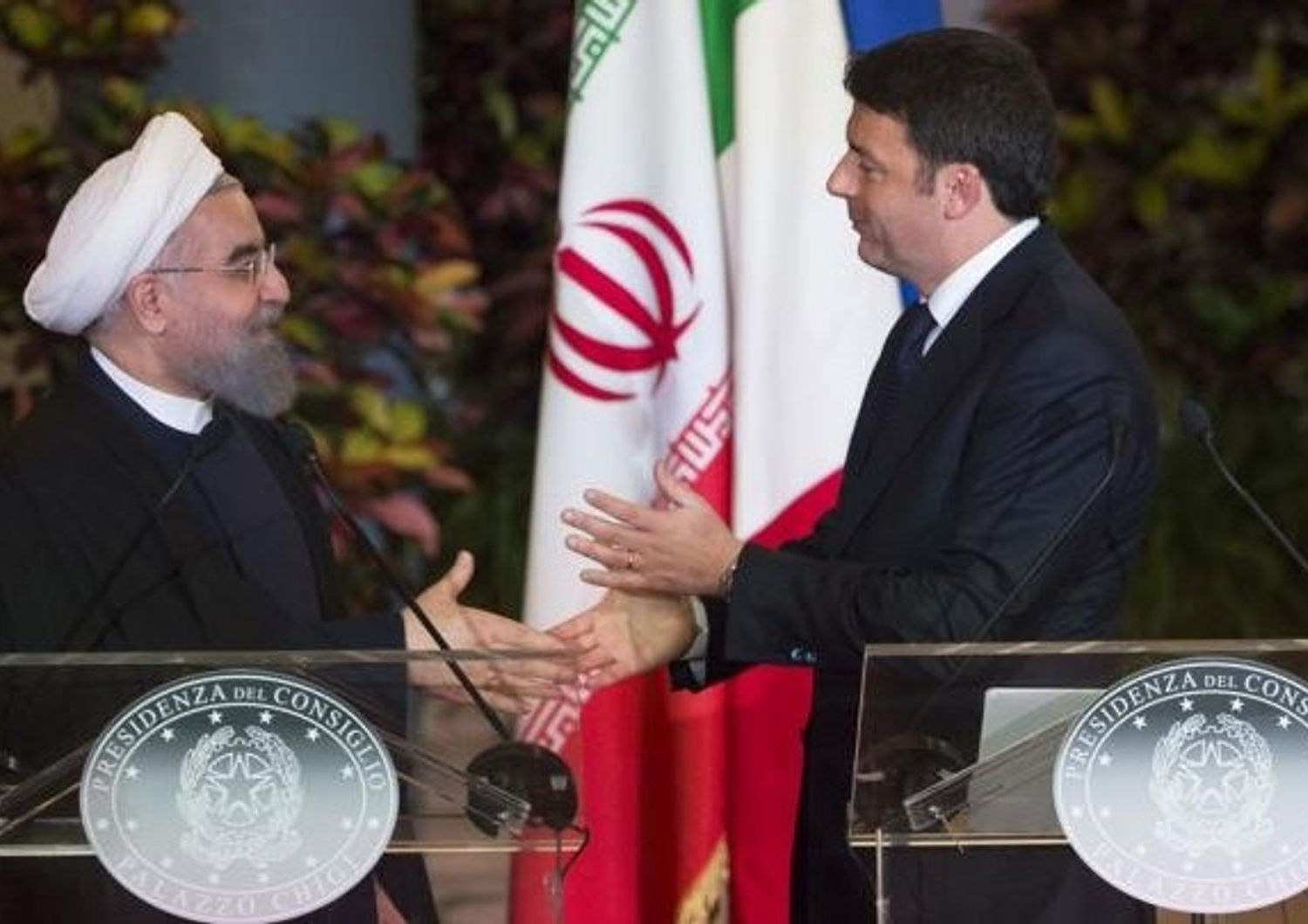 &nbsp;Italia Iran Renzi Rohani - amasciata teheran