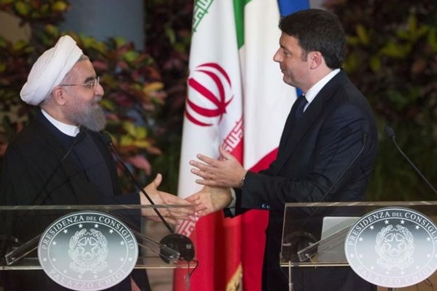 &nbsp;Italia Iran Renzi Rohani - amasciata teheran