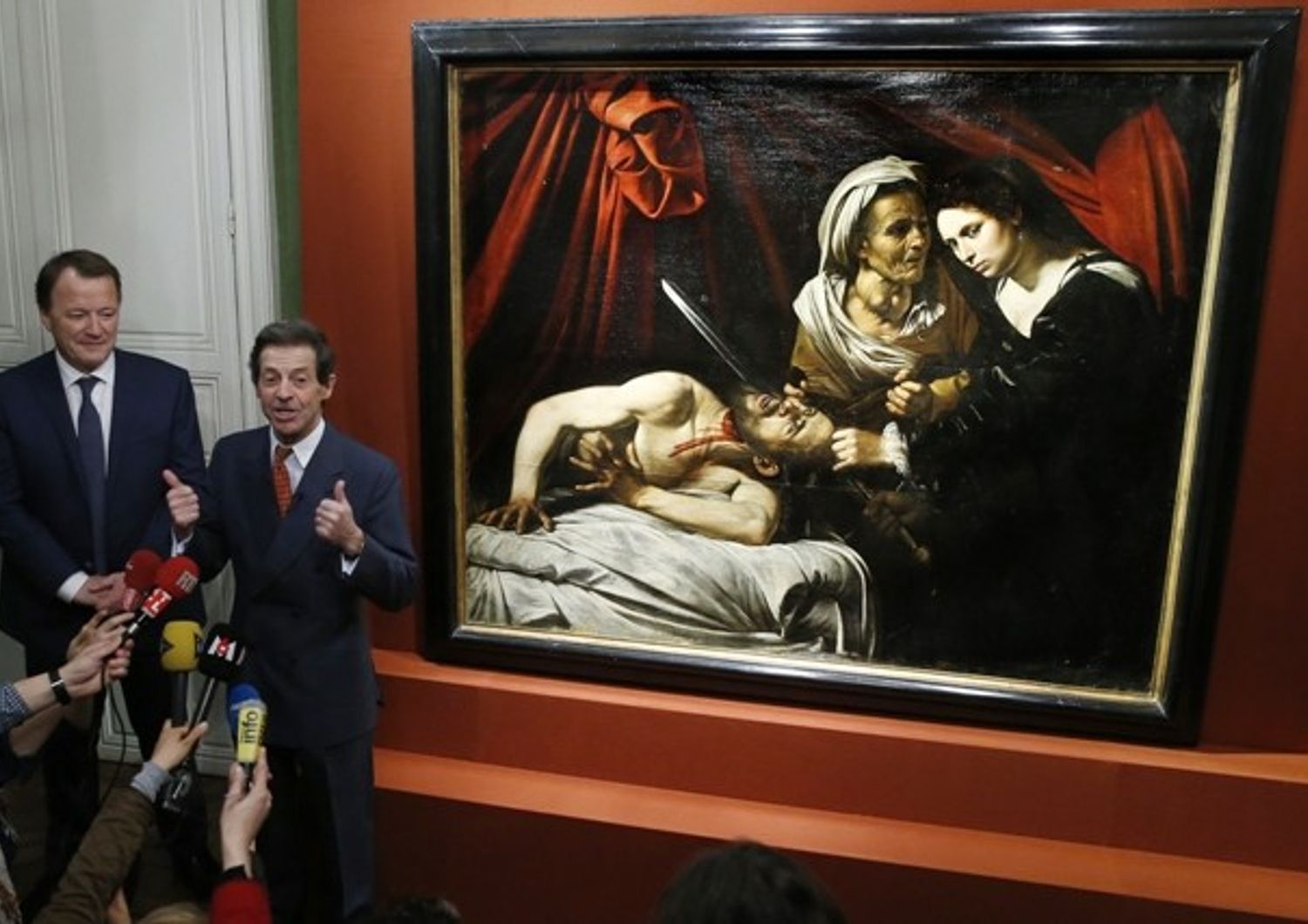 Caravaggio,&nbsp;&quot;Giuditta che taglia la testa di Oloferne&quot;