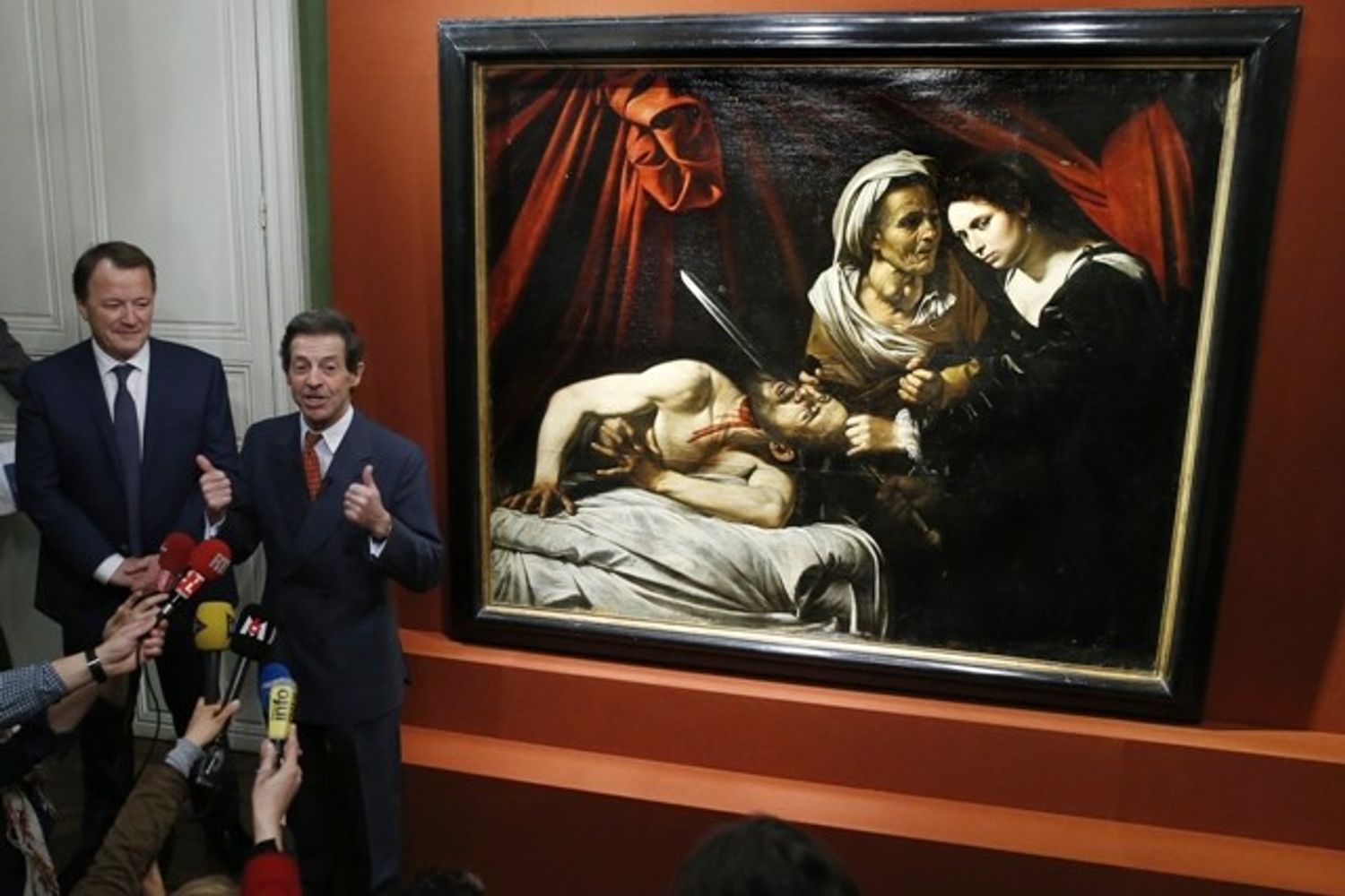 Caravaggio,&nbsp;&quot;Giuditta che taglia la testa di Oloferne&quot;