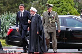 Renzi a Teheran (irna)&nbsp;