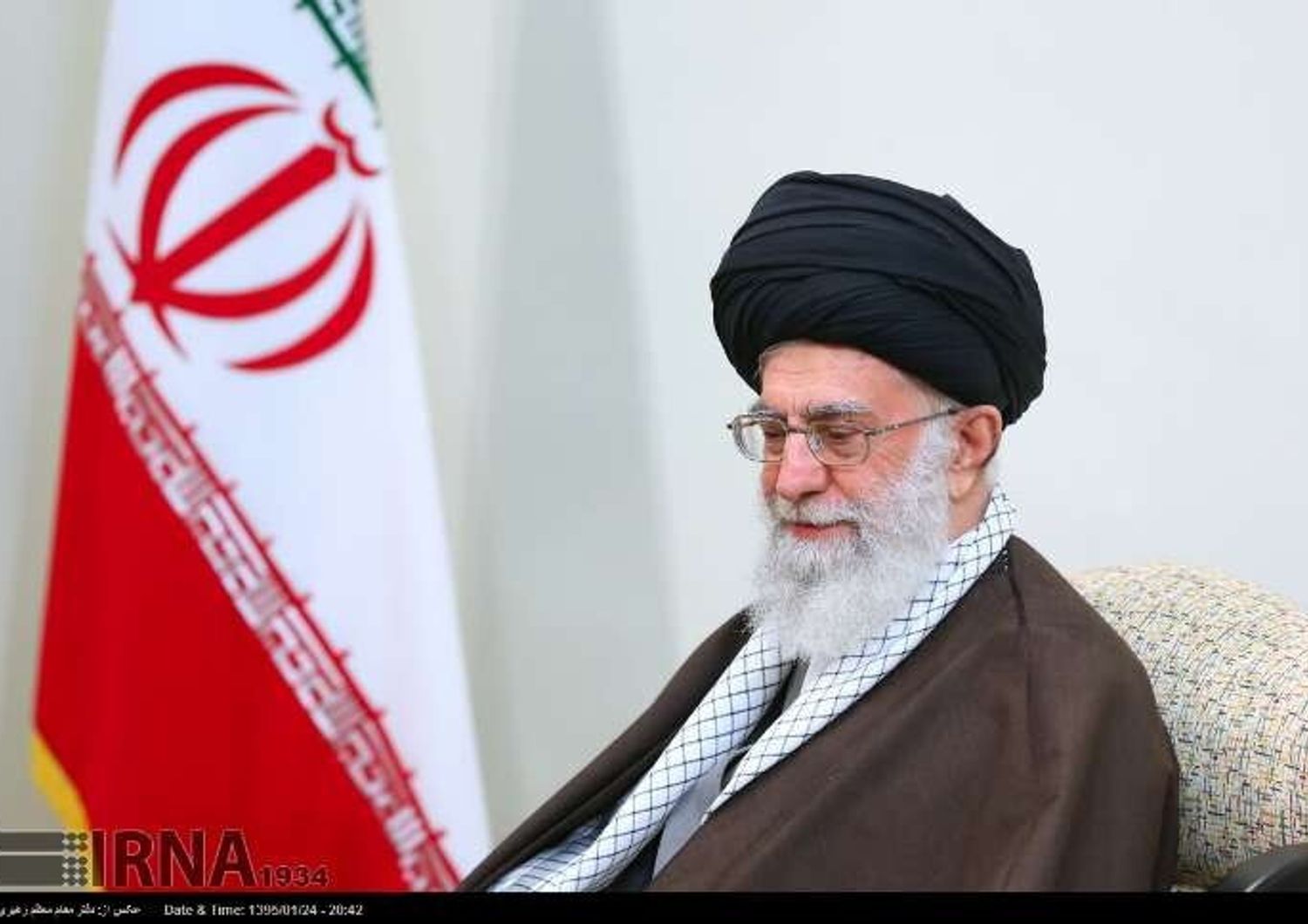 Khamenei, guida suprema della Repubblica Islamica(irna)&nbsp;