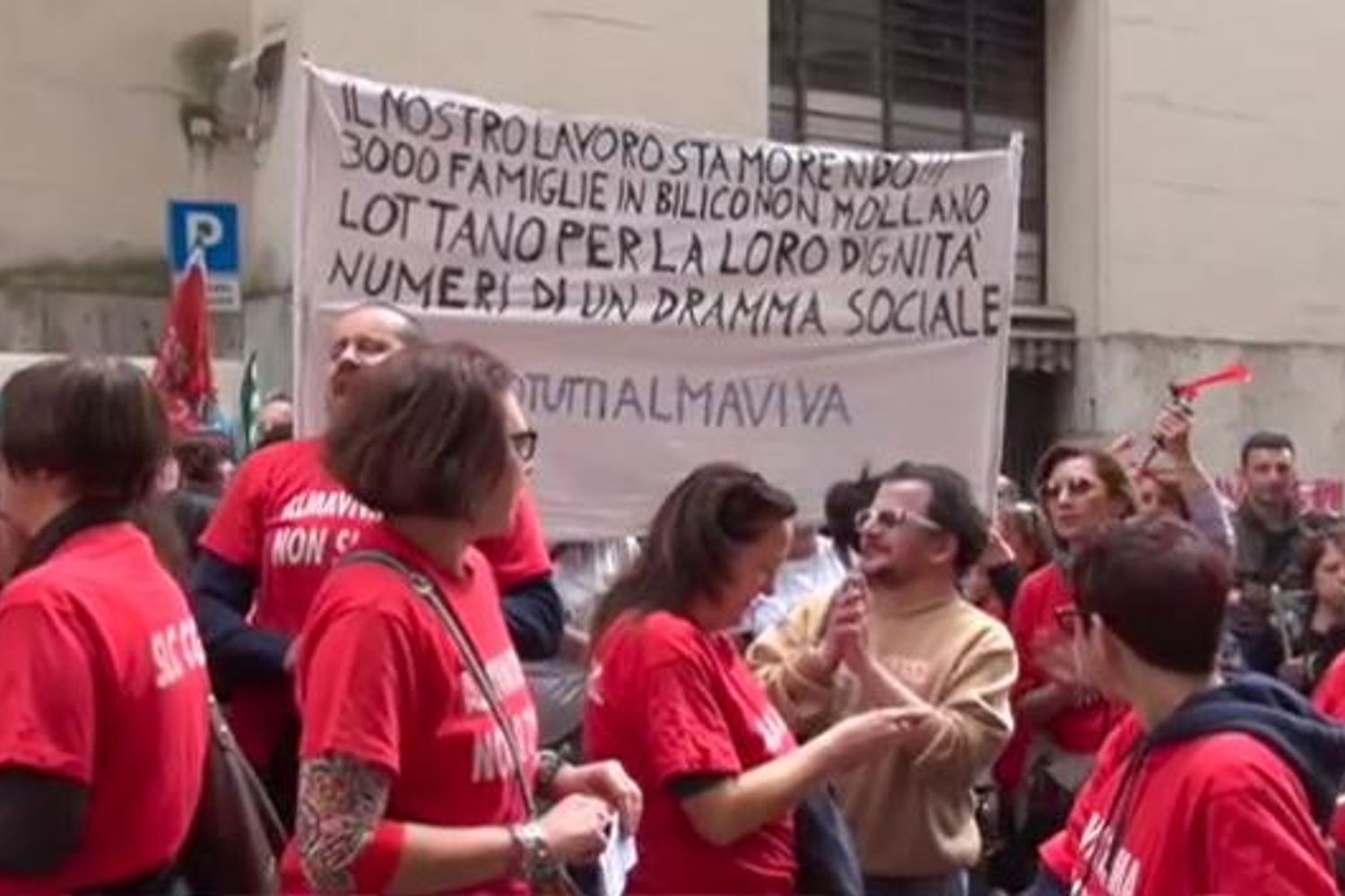 &nbsp;Protesta Almaviva
