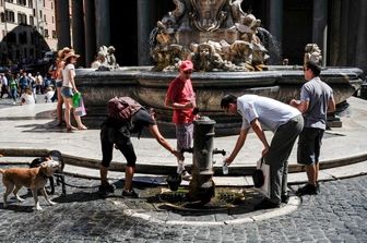 Caldo record, al Pantheon la denuncia dei Verdi