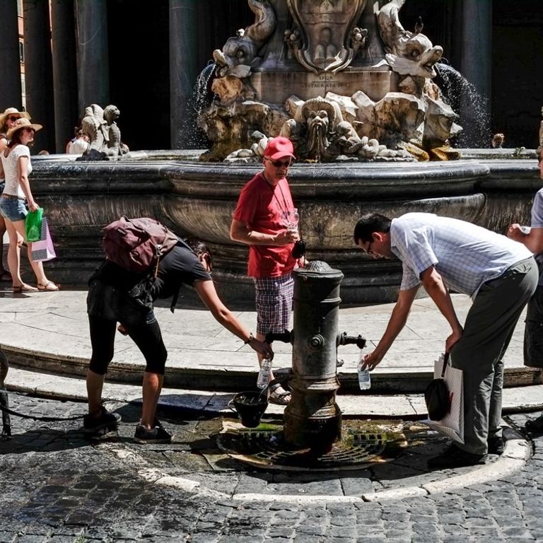 Italia tempo caldo afa estate - afp