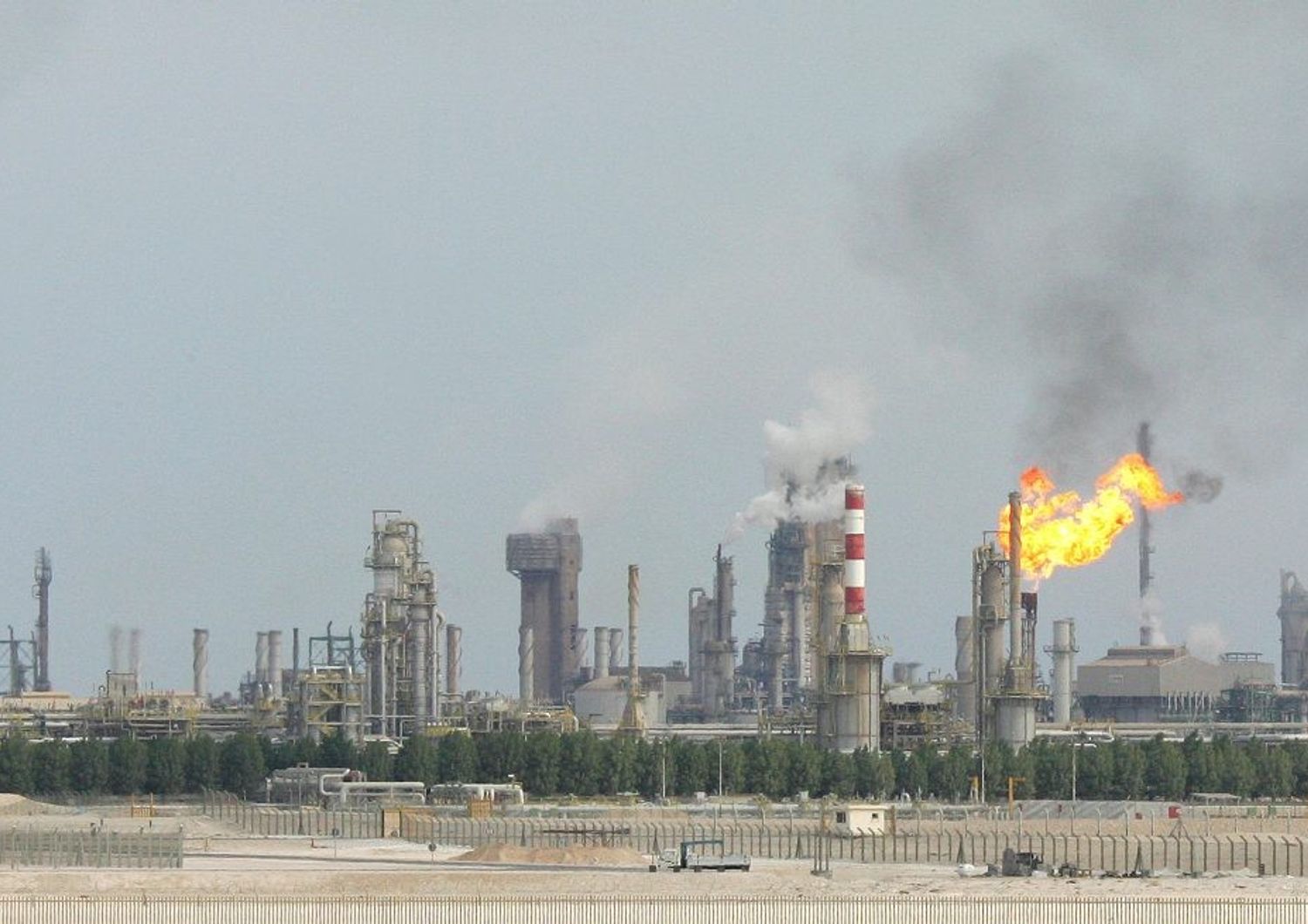 &nbsp;Petrolio raffineria Doha - afp