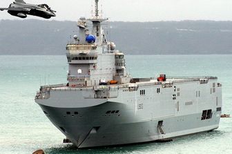 corvette Mistral jet Rafale&nbsp;