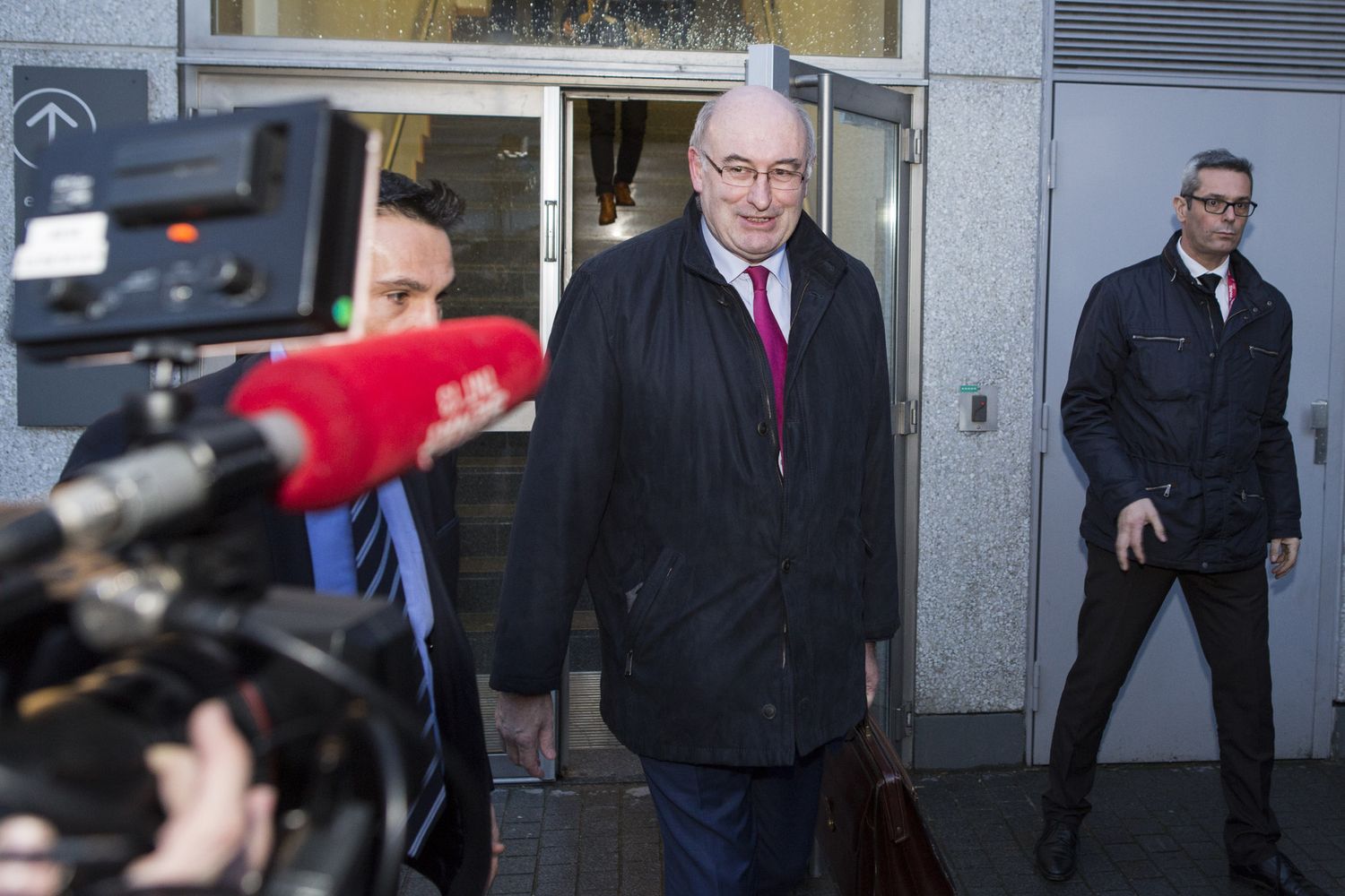 Commissario europeo per l'agricoltura e lo sviluppo rurale European Phil Hogan - afp