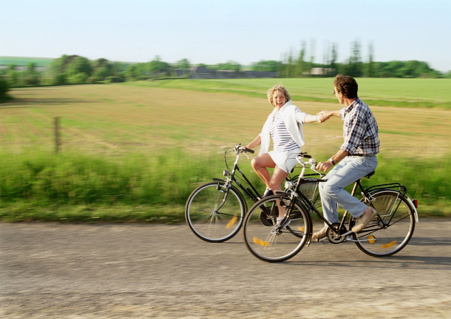 passeggiate biciclette sport verde (agf)