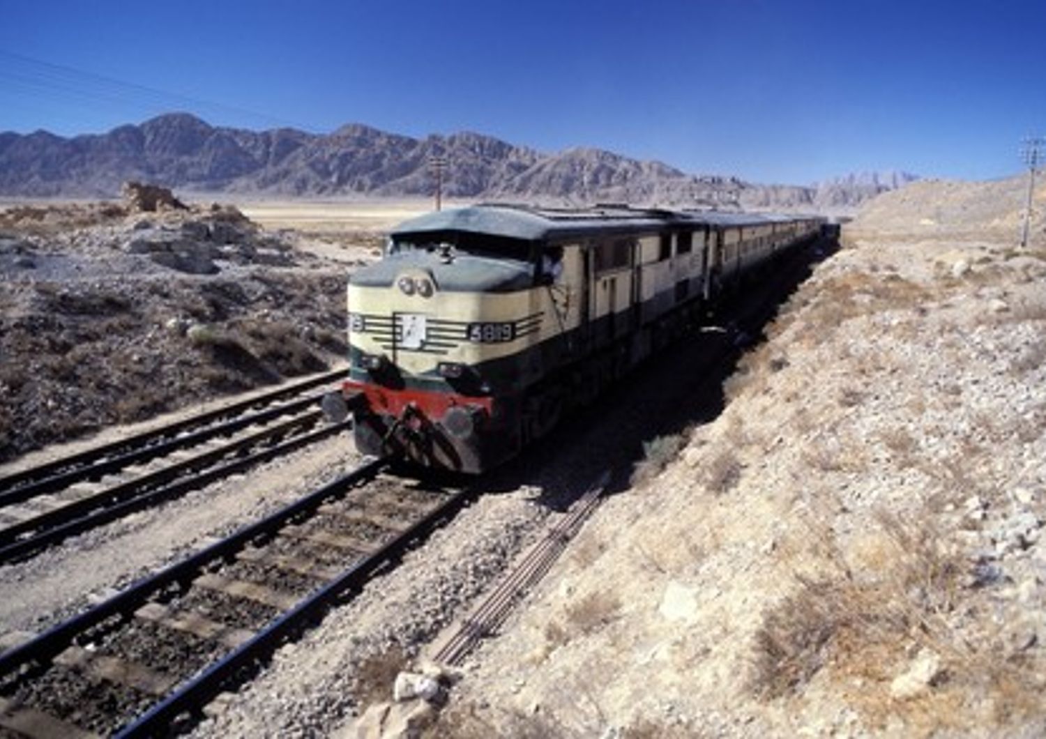 &nbsp;Iran ferrovia treno - afp