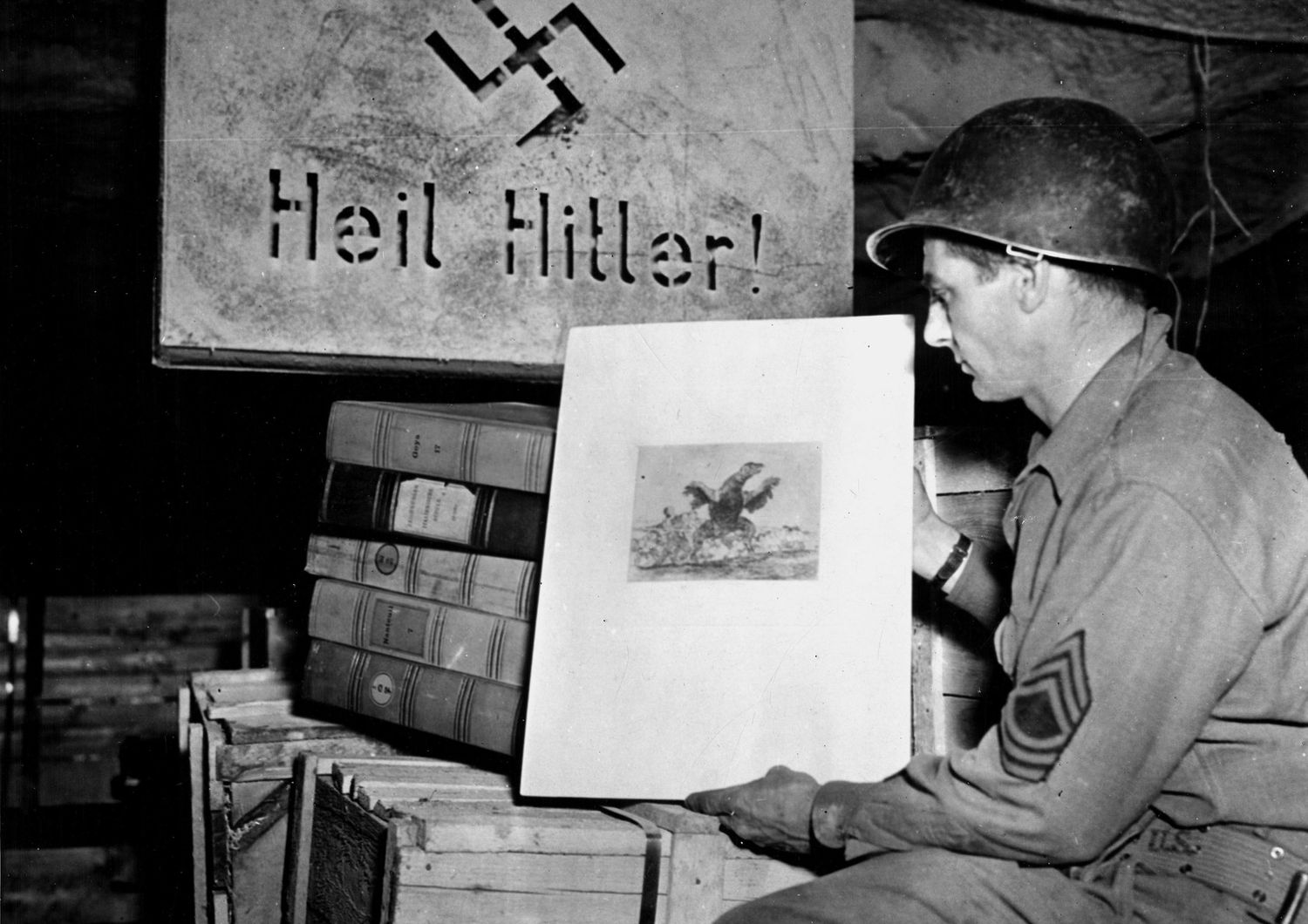 Il ritrovamento delle opere d'arte trafugate dai nazisti dopo la fine della Seconda Guerra mondiale
