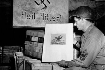 Il ritrovamento delle opere d'arte trafugate dai nazisti dopo la fine della Seconda Guerra mondiale