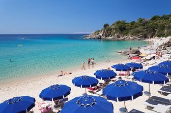 spiaggia italiana lido estate - afp