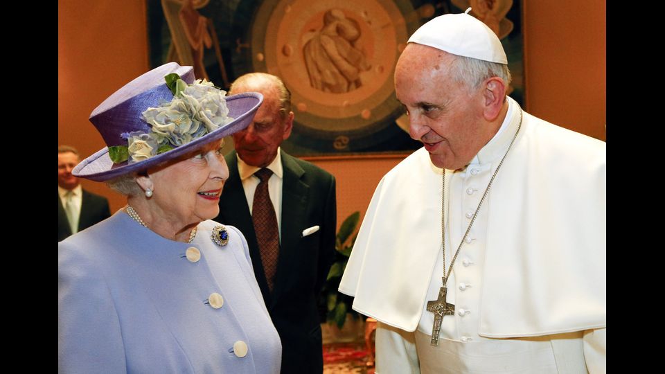 Con Papa Francesco nel loro primo incontro il 3 aprile 2014 in Vaticano&nbsp;
