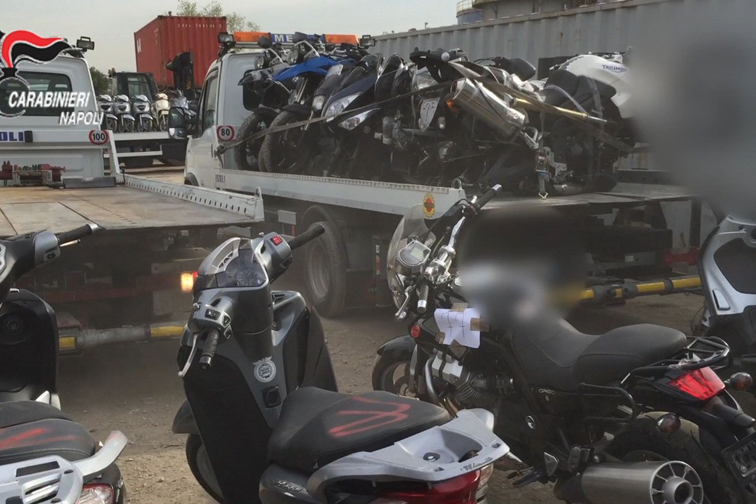 sequestro moto&nbsp;