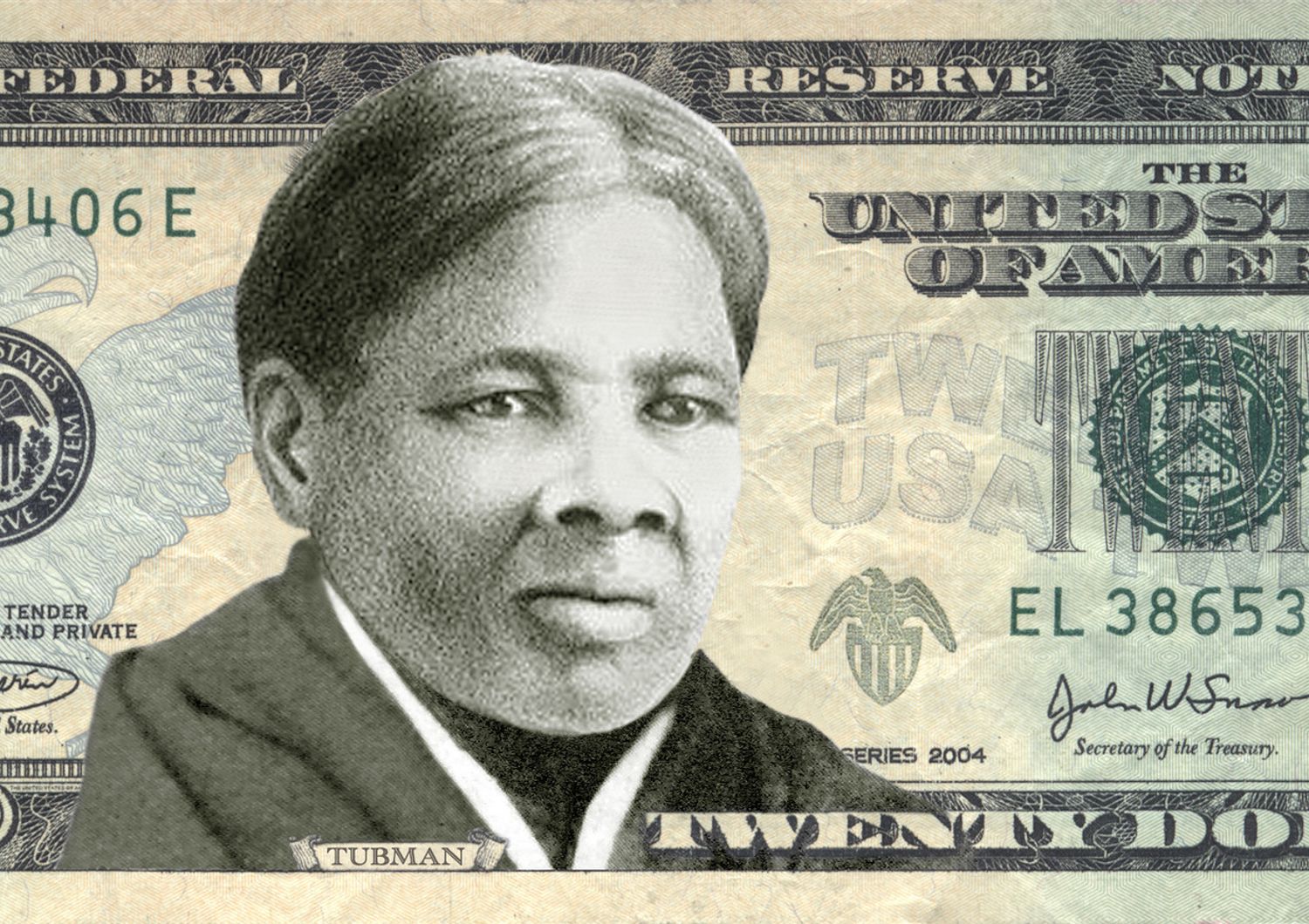 dollari 20 con foto di Harriet Tubman (afp)&nbsp;