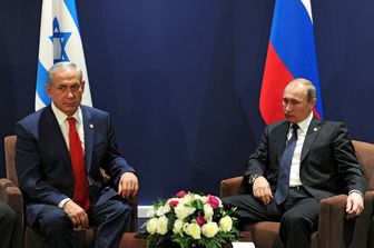 Vladimir Putini Benjamin Netanyahu (afp)&nbsp;