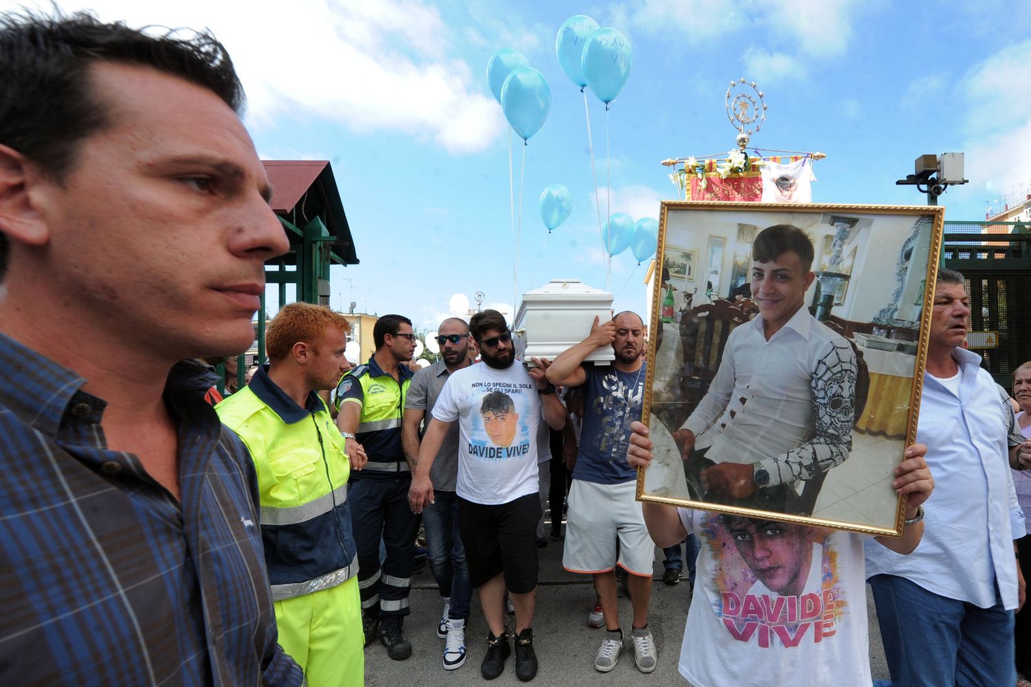 funeralii di Davide Bifolco (agf)&nbsp;