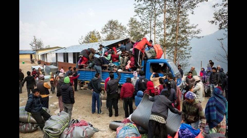 &nbsp; Nepal, un anno fa il sisma. L'esercito degli sfollati&nbsp;(Foto piattaforma Ong-Agire)