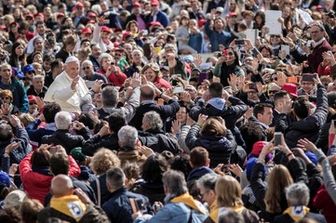 &nbsp;Giubileo Papa fedeli San Pietro - afp