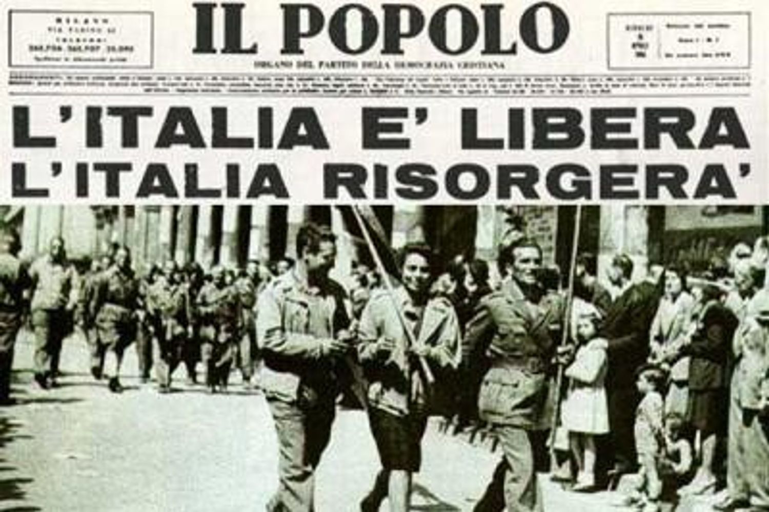 &nbsp;25 aprile liberazione