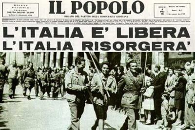 &nbsp;25 aprile liberazione