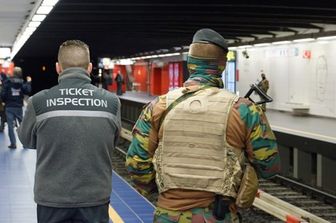 &nbsp;Belgio riapre metro Maelbeek - afp