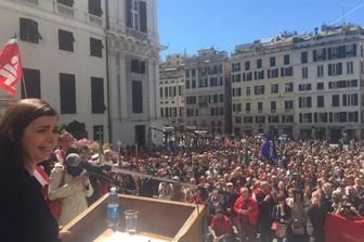 &nbsp; Boldrini a Genova Festa della Liberazione - twitter