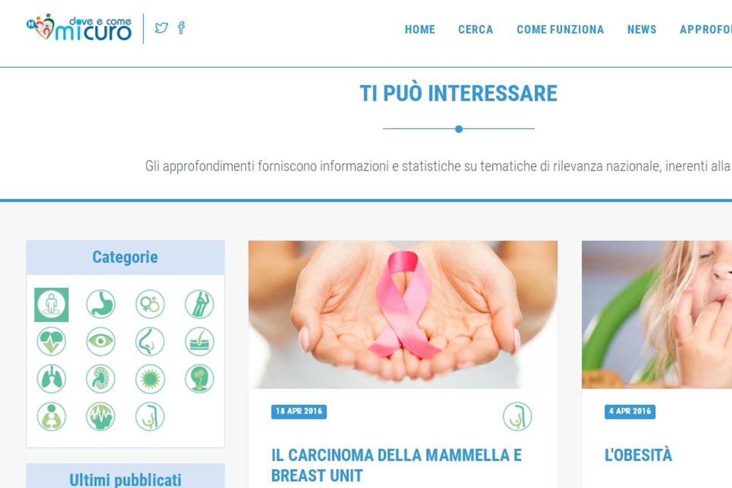 dove e come mi curo&nbsp;