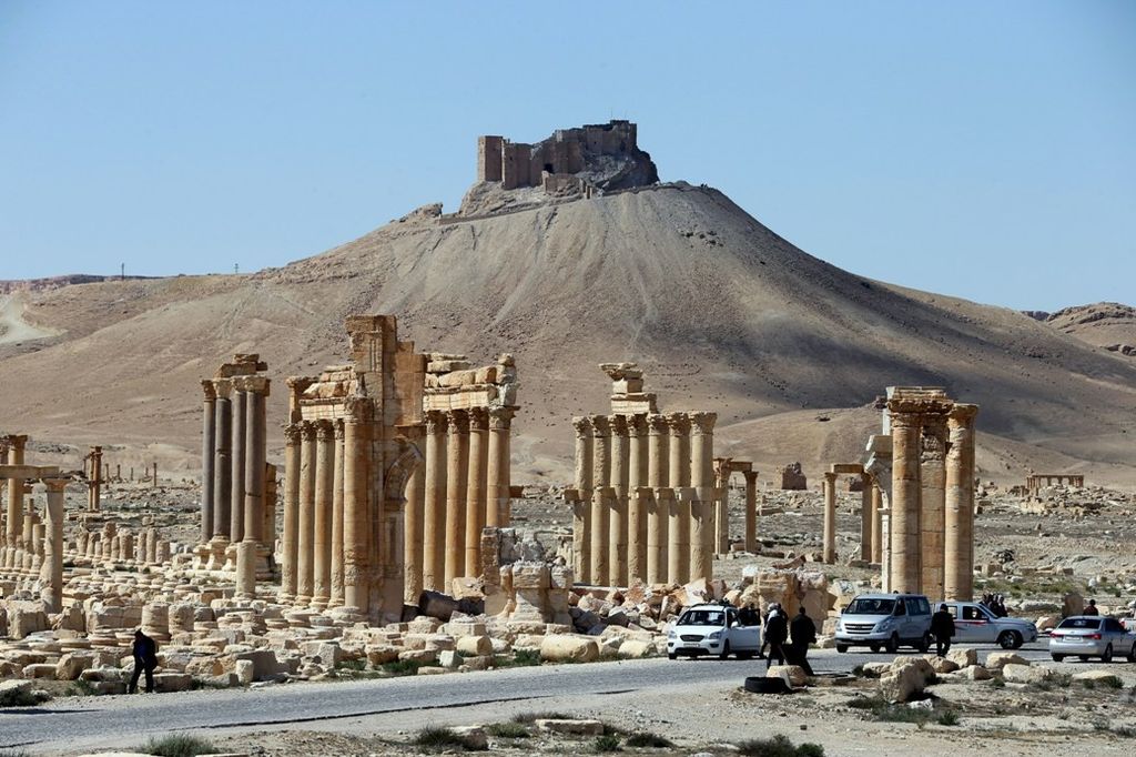 &nbsp;Palmira Palmyra - afp