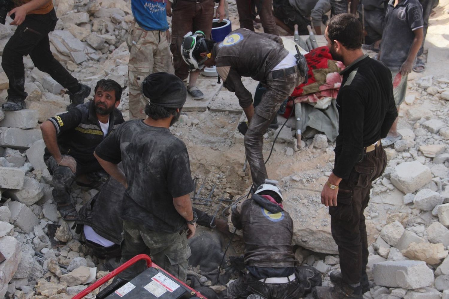 Aleppo raid ospedale