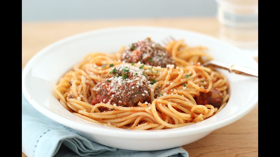 Pasta with Meatballs