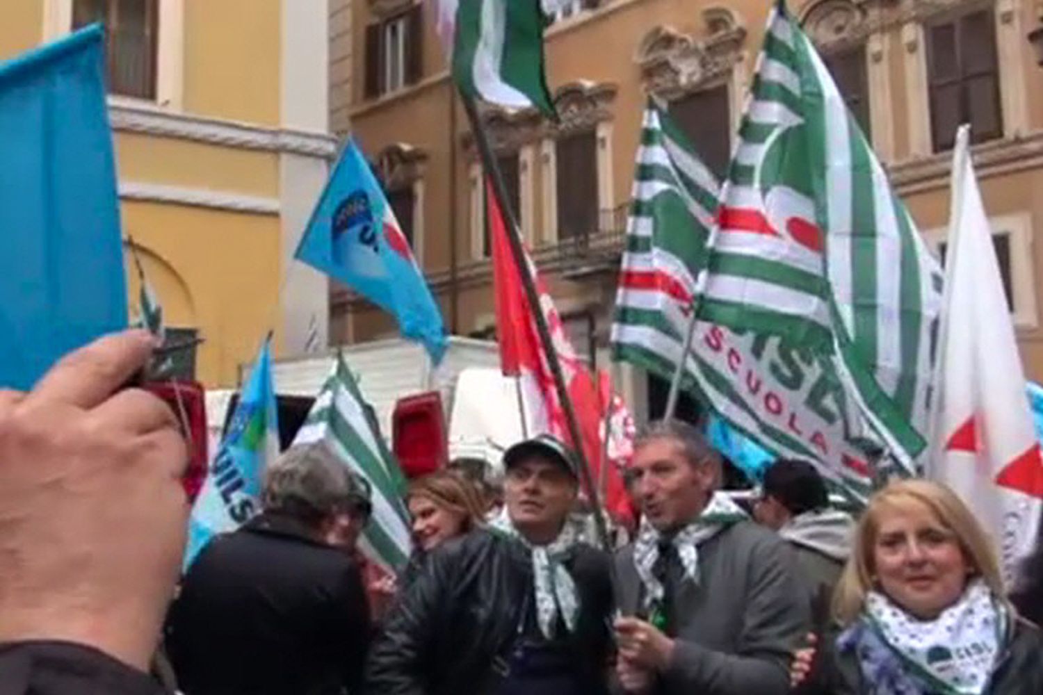 &nbsp;Scuola, concorsone, protesta insegnanti