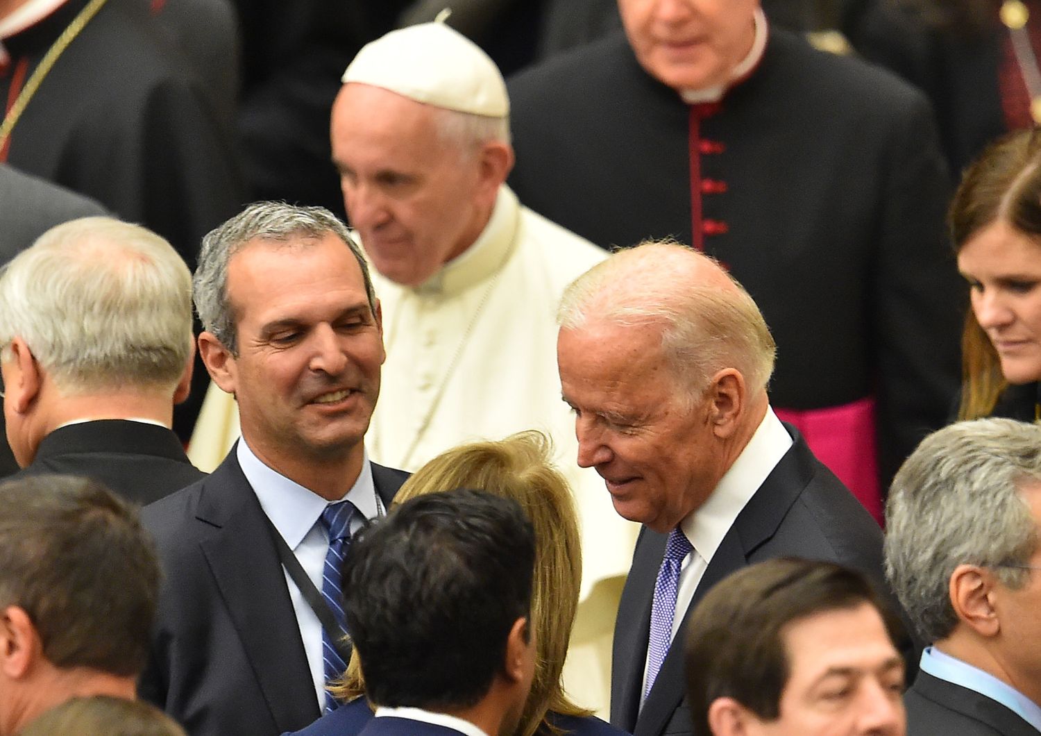 Papa Francesco e Joe Biden Convegno Intermazionale sulla medicina rigenerativa - afp