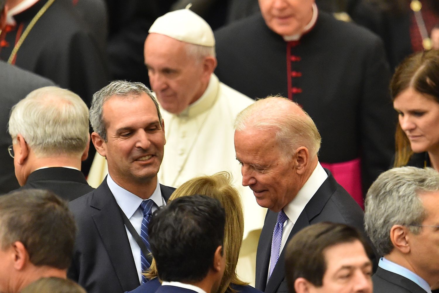 Papa Francesco e Joe Biden Convegno Intermazionale sulla medicina rigenerativa - afp
