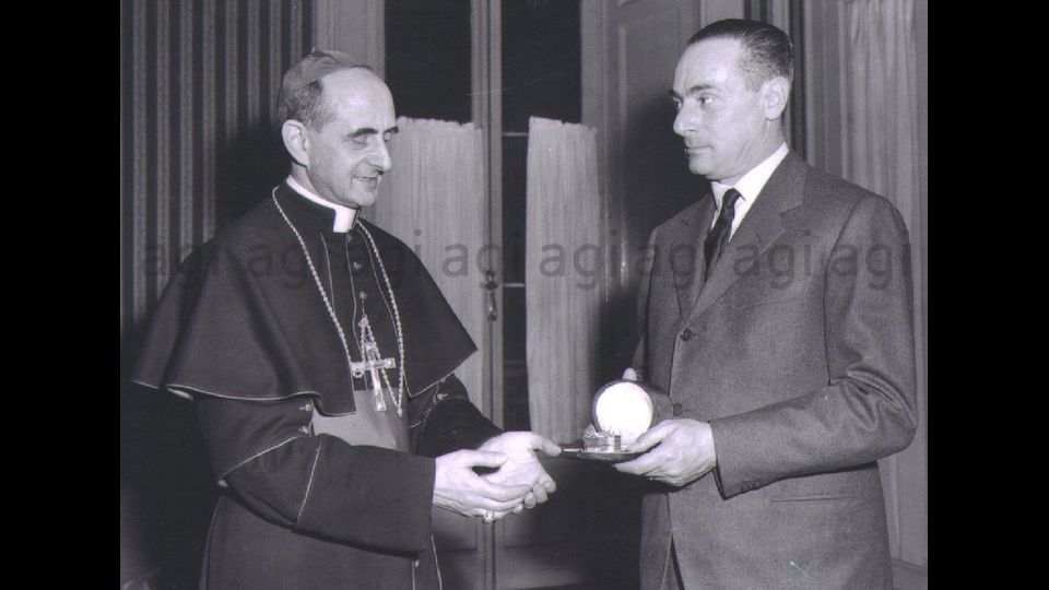 Enrico Mattei e il cardinale Montini