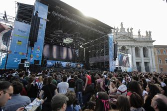 concerto concertone primo maggio san giovanni roma (Agf)